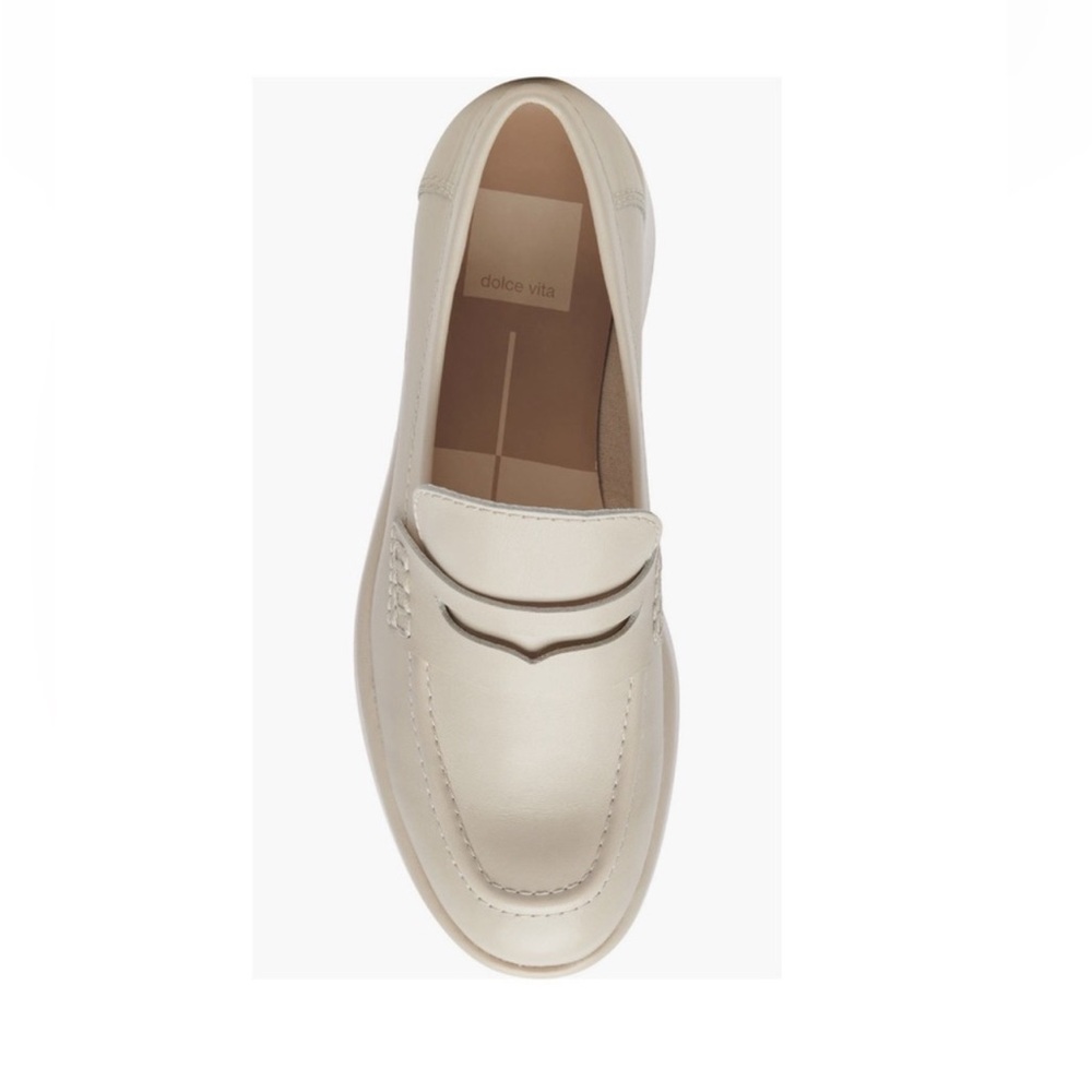 Women's  dolce Vita Yanni Cream Loafers - Picture 3 of 6